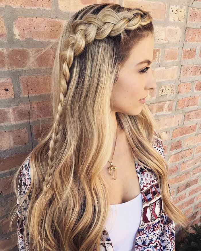 Easy Side Braid Hairstyles