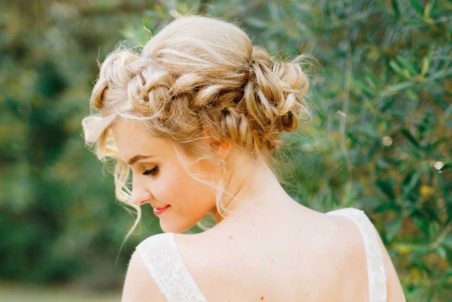 medium length wedding hairstyles