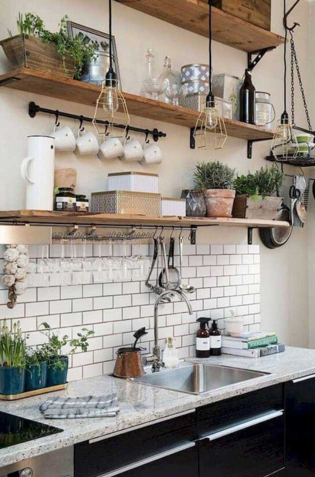 kitchen decoration ideas with plants