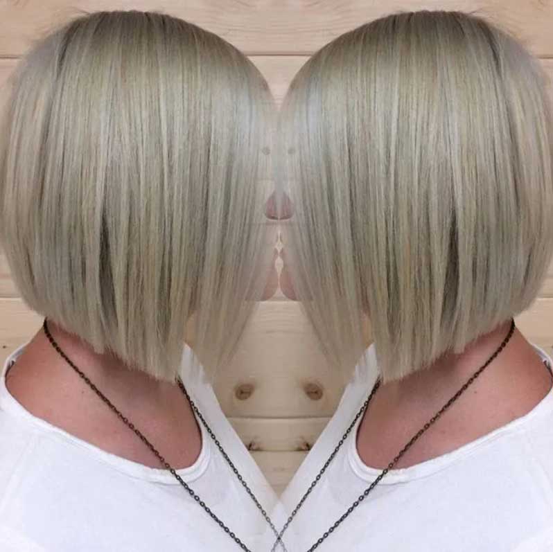 blunt cut bob hairstyle