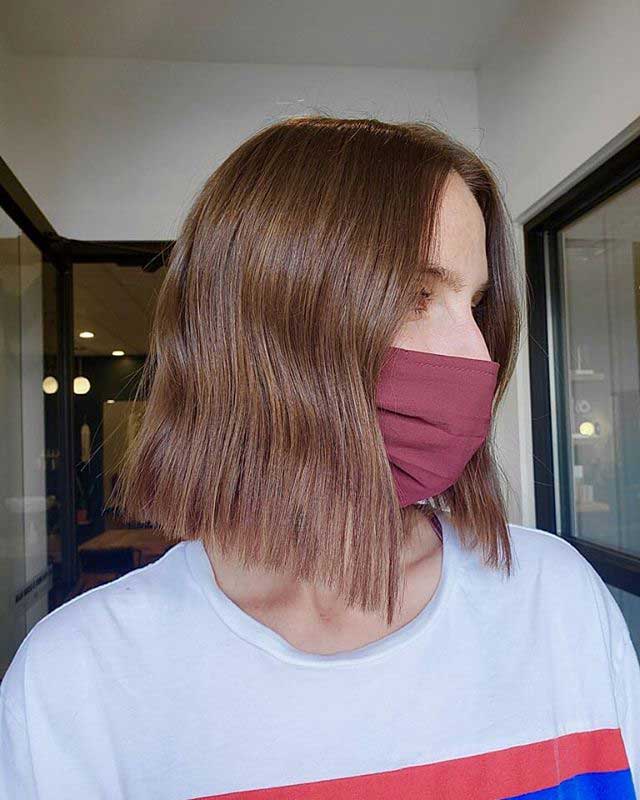 blunt cut bob hairstyle