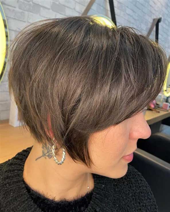 short haircuts for fine