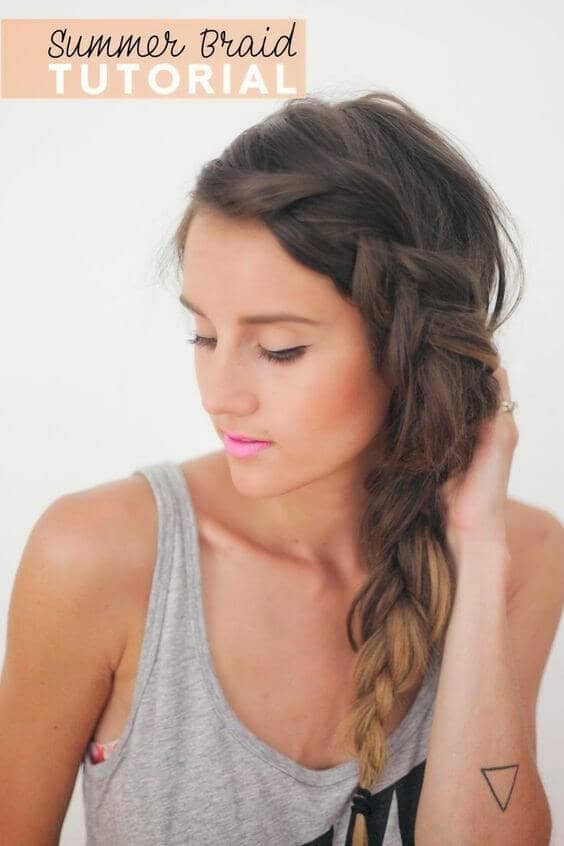 side braid hairstyles