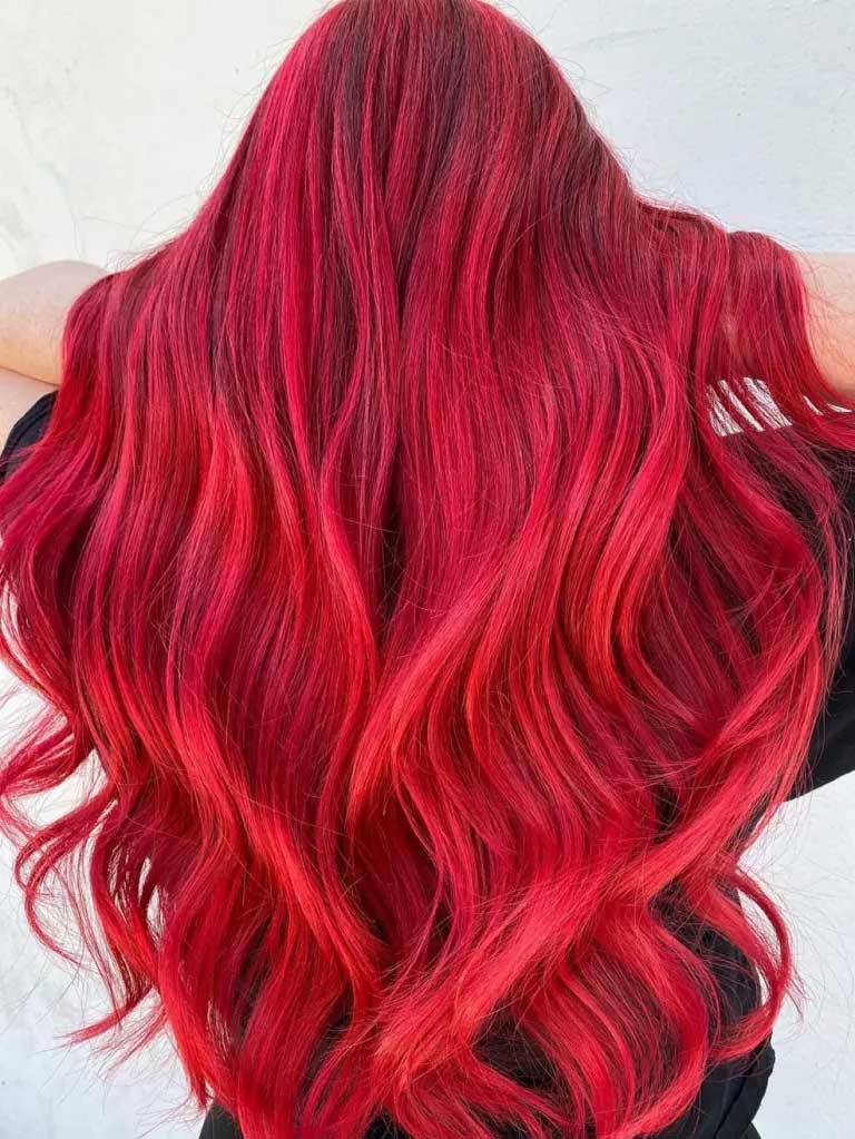 Shades of Red Hair Ideas