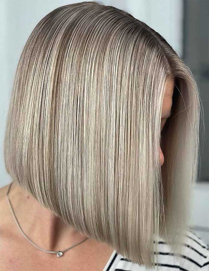 Angled Bob Haircuts