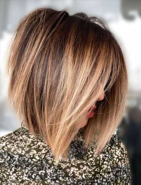 Angled Bob Haircuts