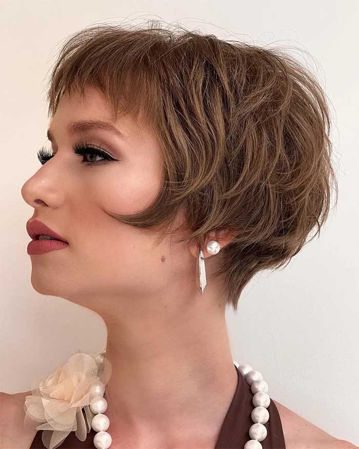 French Pixie Haircut