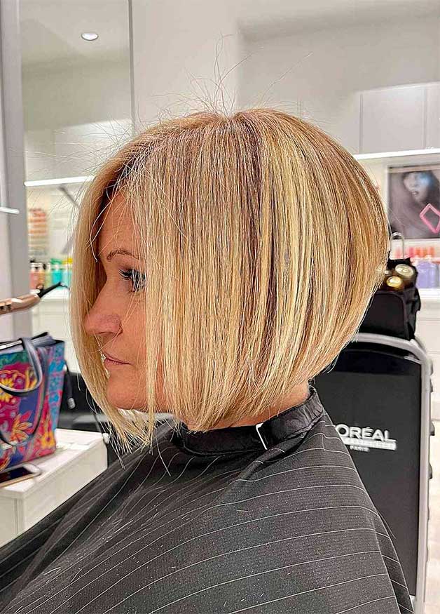 Angled Bob Haircuts