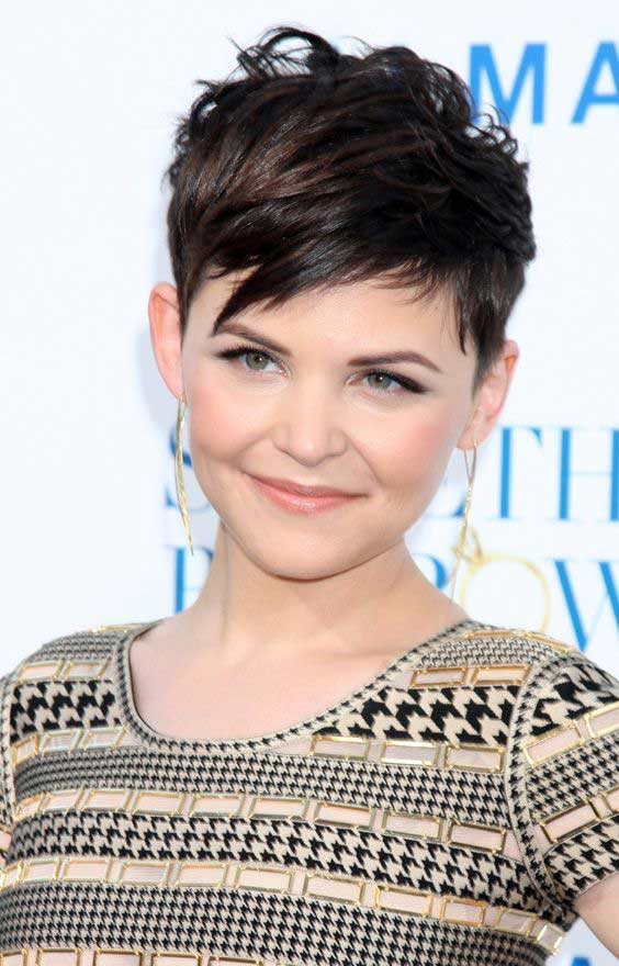 Pixie Haircut Ideas for Round Faces