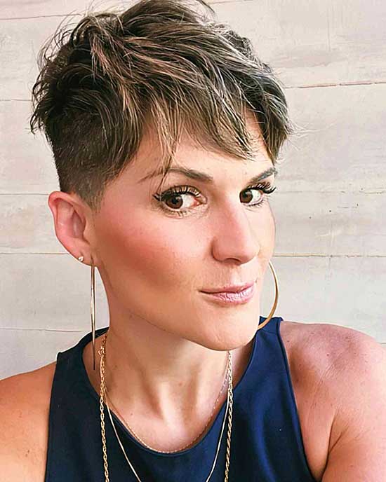 Undercut pixie cuts