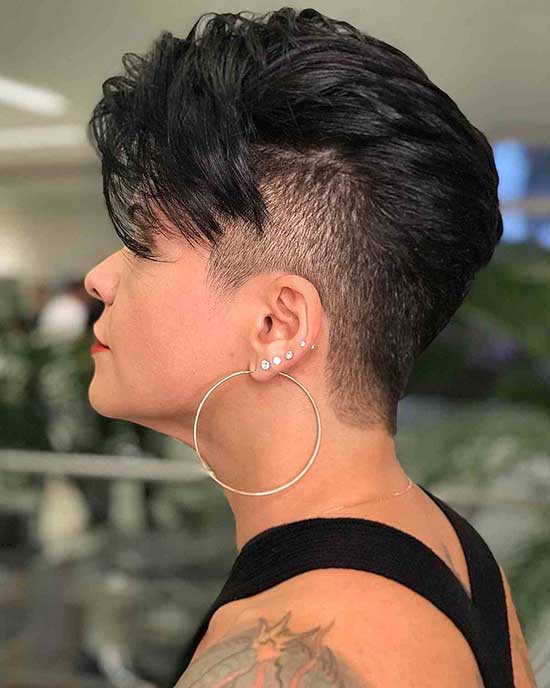 Undercut pixie cuts