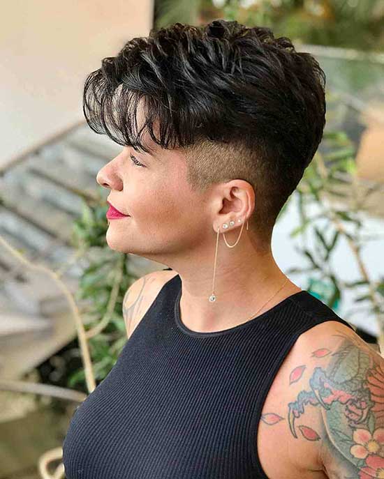 Undercut pixie cuts