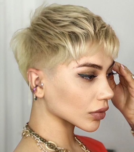 Short Pixie Haircut