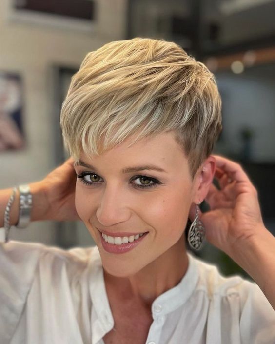 Short Pixie Haircut