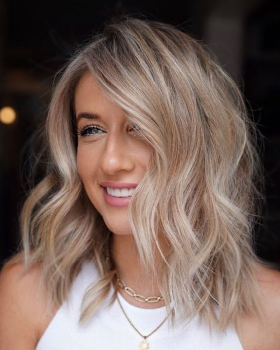 Lob Haircut Ideas