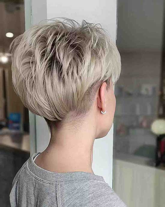 Undercut pixie cuts