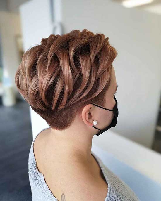 Undercut pixie cuts