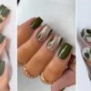19 Elegant and Trendy Olive Nail Ideas of 2025