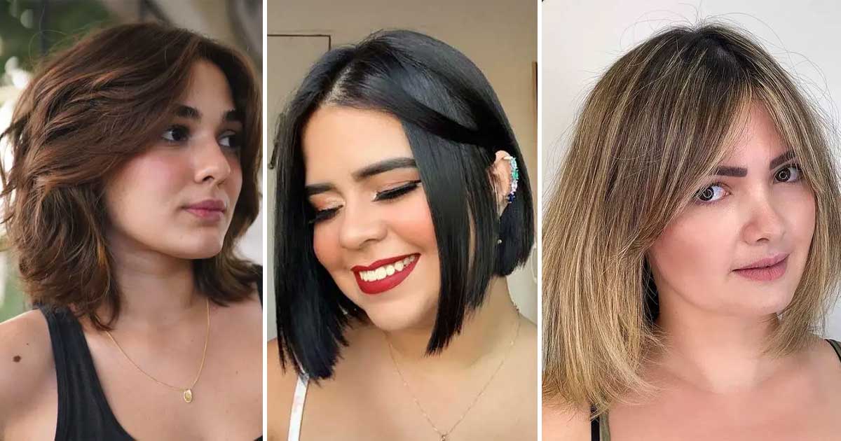24 Flattering Spring Haircuts for Chubby Faces In 2025