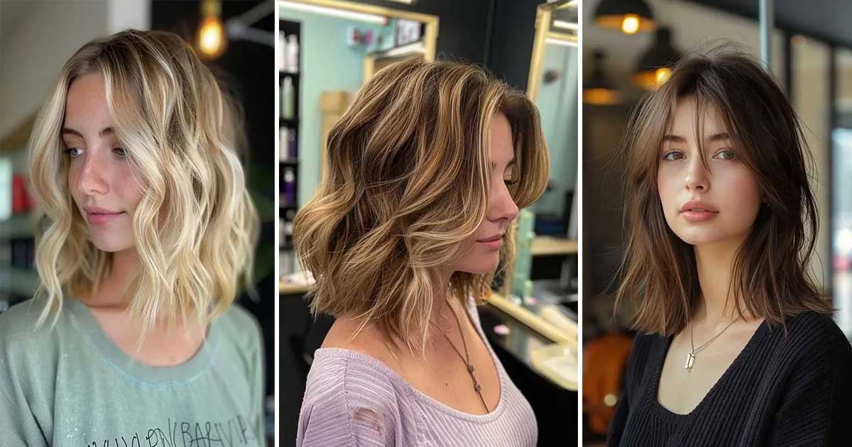 24 Chic Long Layered Bob Haircuts To Try