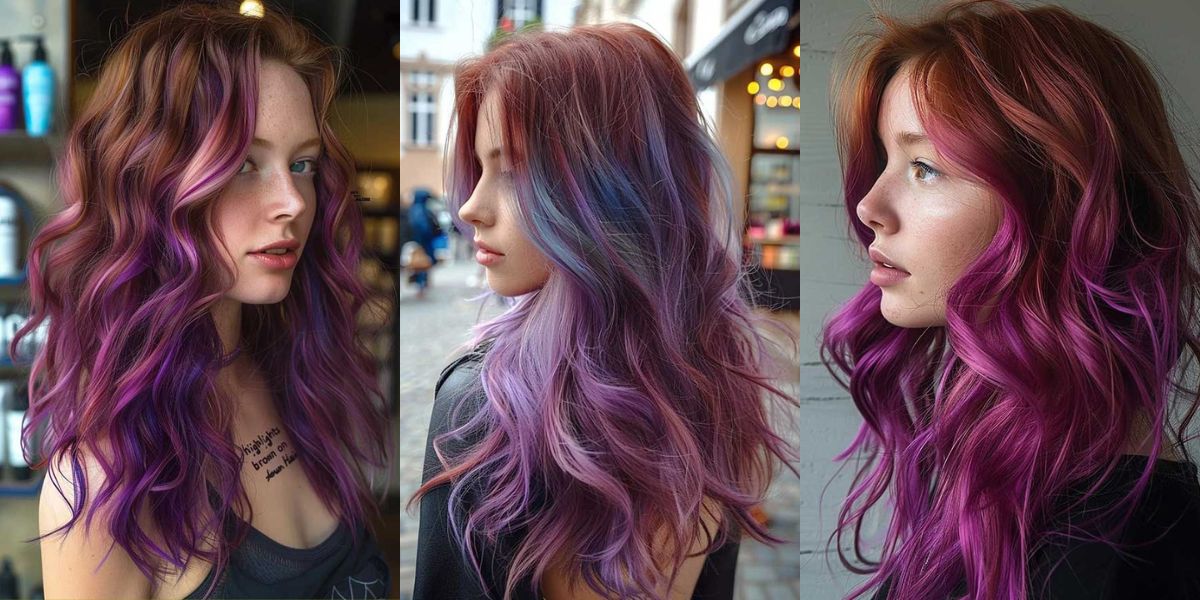 17 Ideas to Transform your Look with Purple Highlights