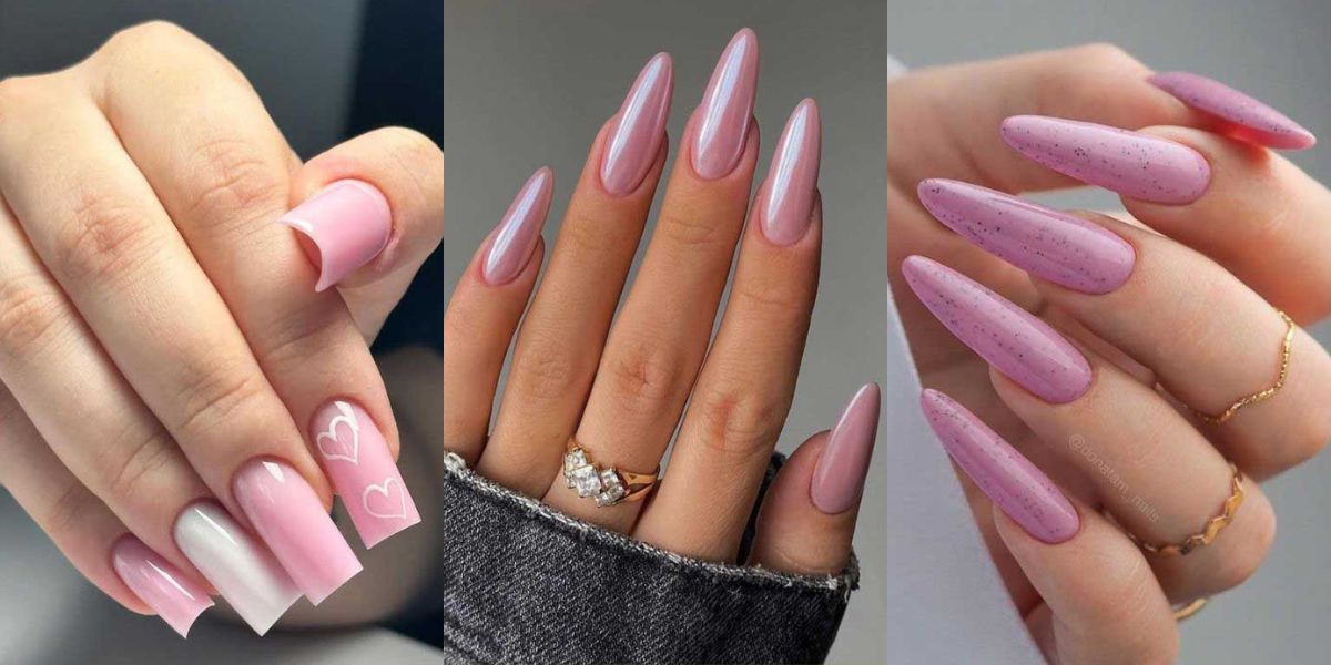 18 Pretty Light Pink Nails for Every Occasion