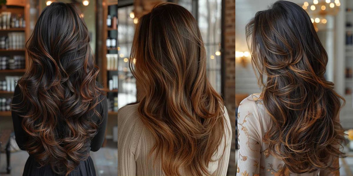 25 Stunning Ideas of Black Hair with Highlights