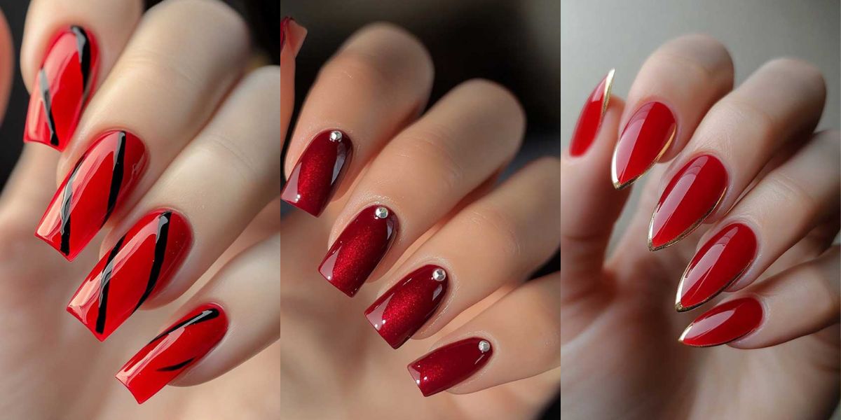 15 Chic Red Nail Designs to Inspire Your Next Manicure