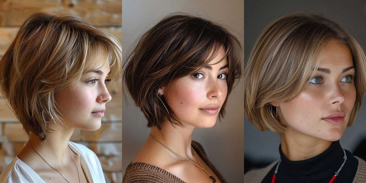 25 Trendy Short Bob Haircuts with Bangs