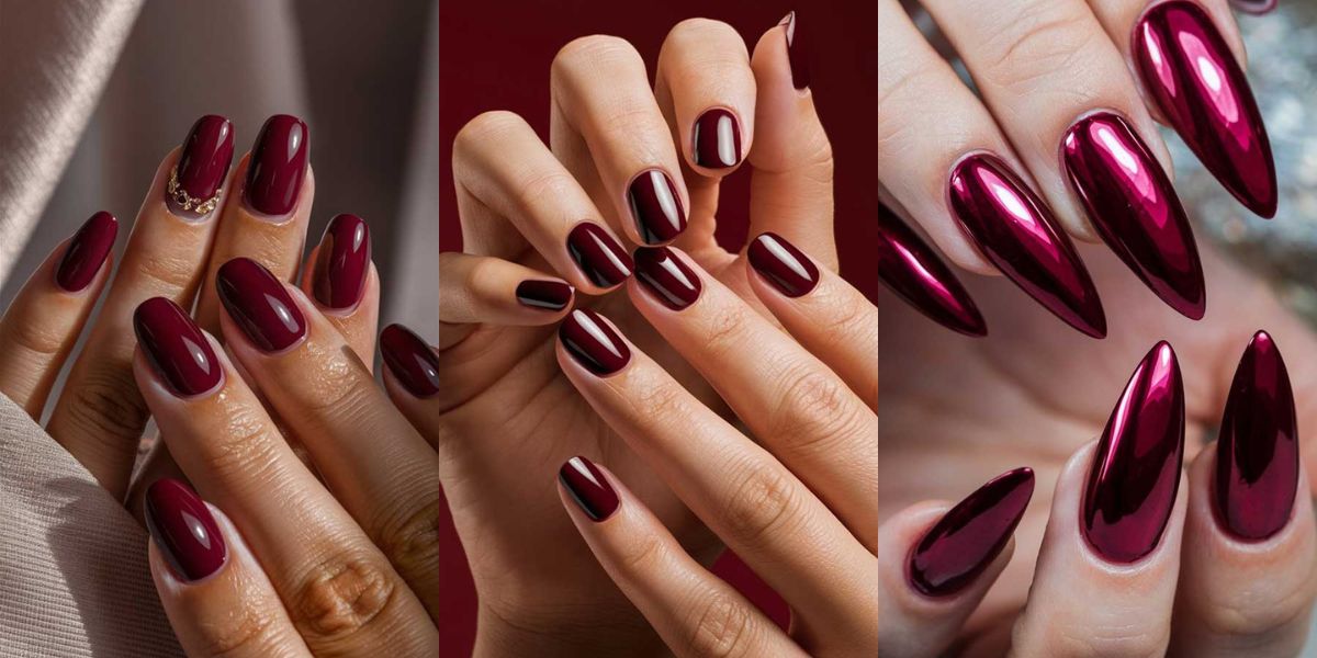 18 Burgundy Nail Ideas to Inspire Your Next Look