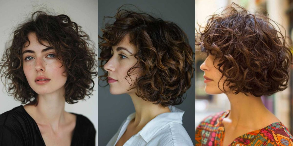 17 Flattering Curly Bob Haircuts