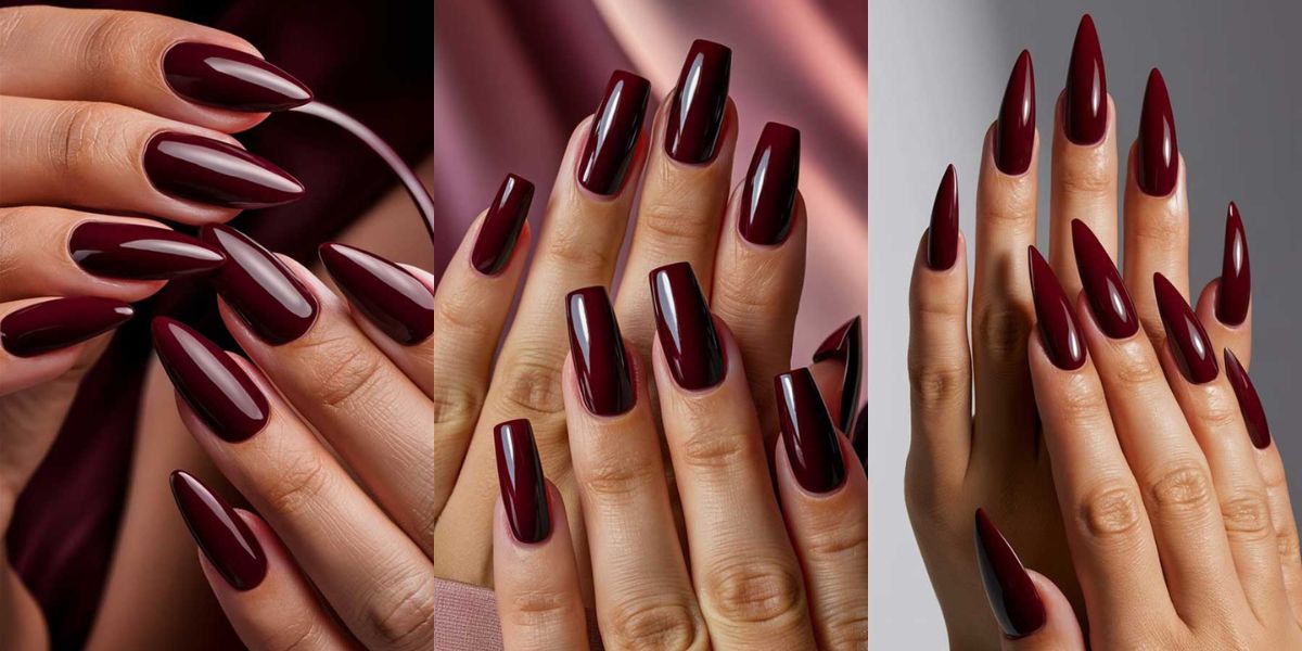 16 Chic Dark Cherry Nails You Need to Try
