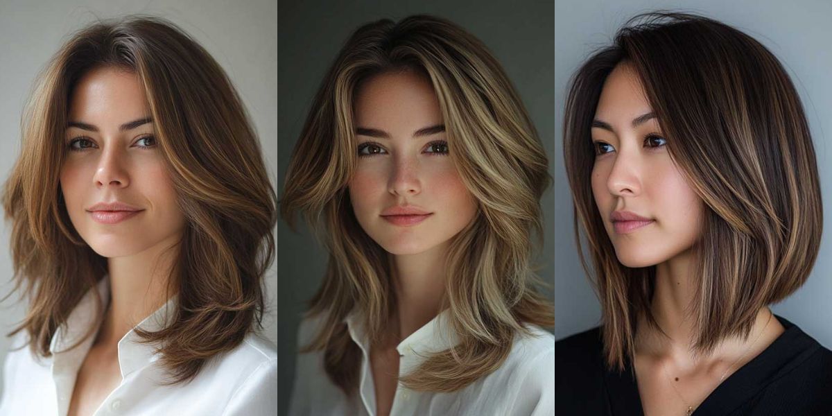 17 Trendy Medium Length Layered Haircuts