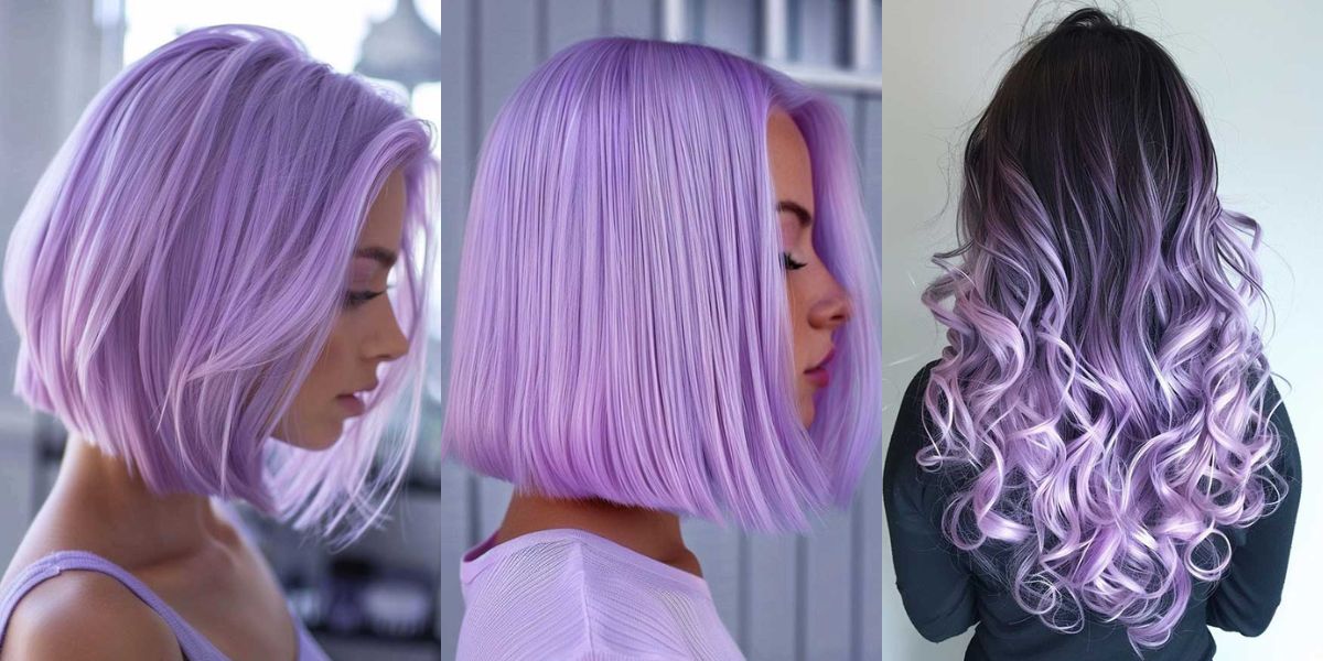 20 Stunning Lavender Hair Color Ideas