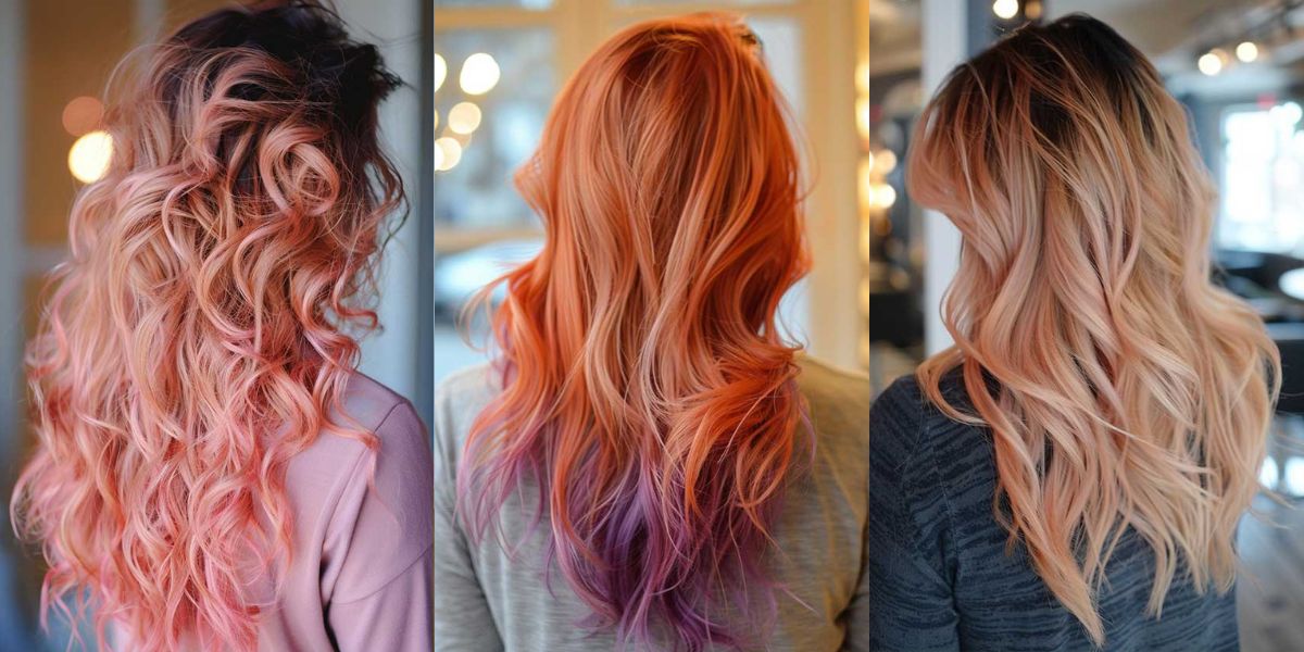 20 Lovely Rose Gold Hair Color Ideas