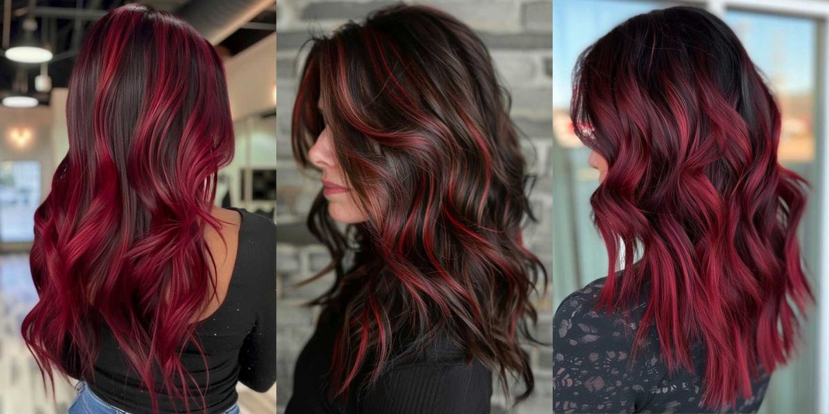 20 Gorgeous Brown Hair with Red Highlights