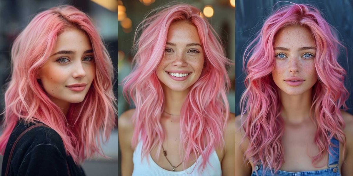 18 Fabulous Pink Hair Color Ideas