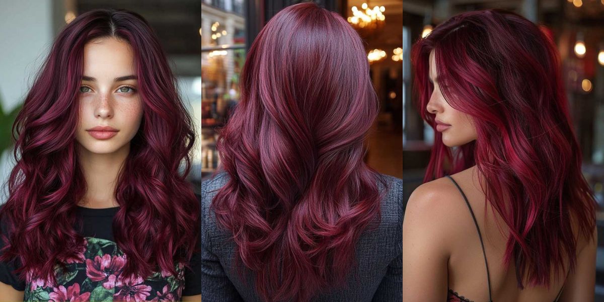 18 Stunning Black Cherry Hair Color Ideas
