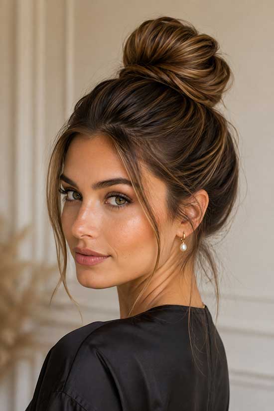 Classic High Bun