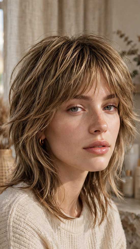 Classic Shaggy Wolf Cut