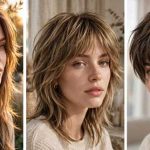 Straight Hair Wolf Cut Styles