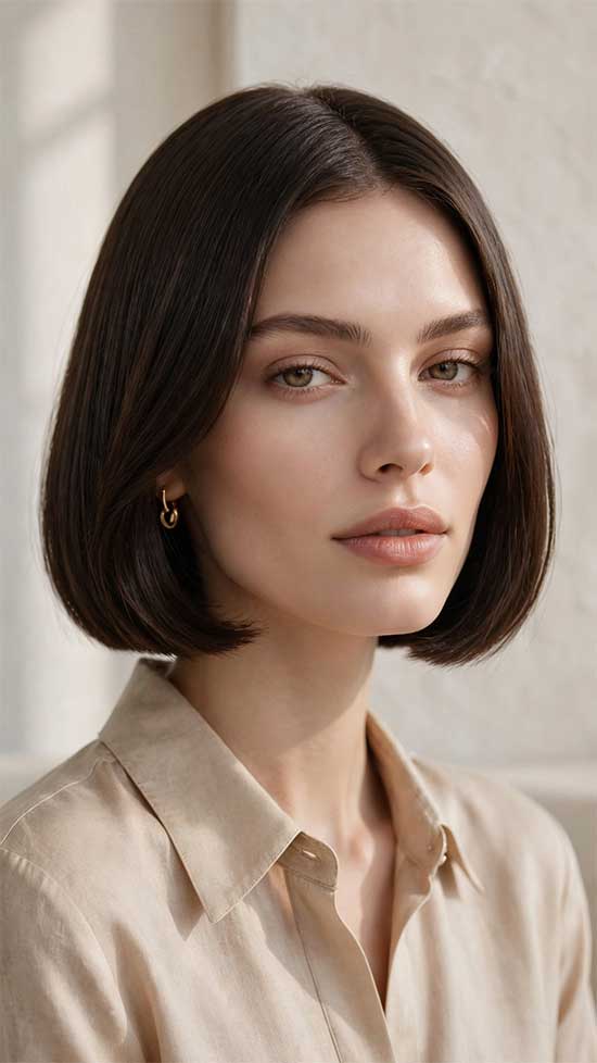 The Timeless Blunt Haircut