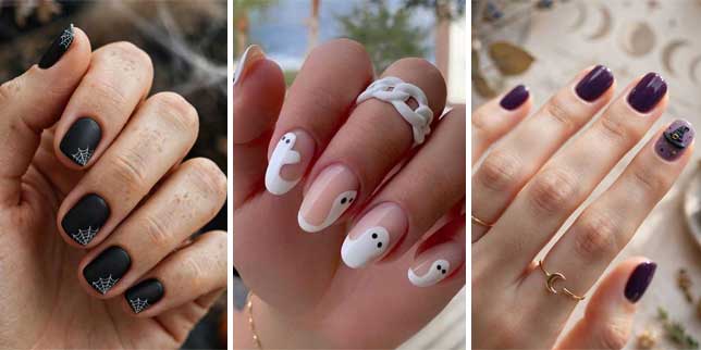16 Halloween Short Nail Ideas for Cute, Spooky and Easy Manicures